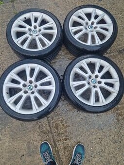 Alu disky Škoda pro Octavia 2 RS - Zenith 225/40 R18