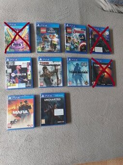 Hry na PS4 - Cena v popisku