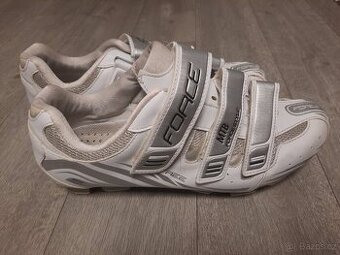 Cyklistické tretry/obuv Force MTB + návleky na obuv Force