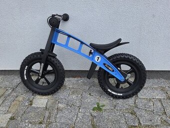 Dětské odrážedlo FirstBIKE FAT edition blue
