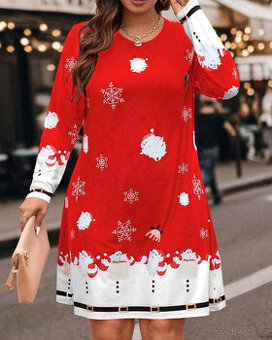 Vánoční šaty, vel. 48/50