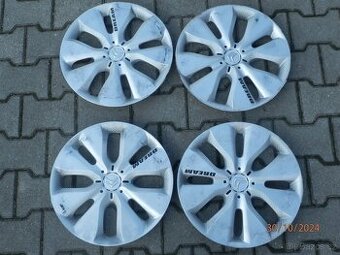 4xOriginál poklice kol na CITROEN C3 15tky.