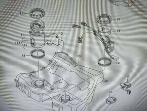 Palivove cerpadlo Audi TT, 1.8t, 165kw