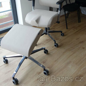 Relaxační podnožka Therapia Energy+ RX59 Beige (synt. kůže)