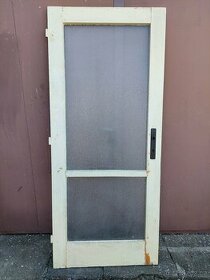 Interiérové dveře, prosklené, 80 cm, levé