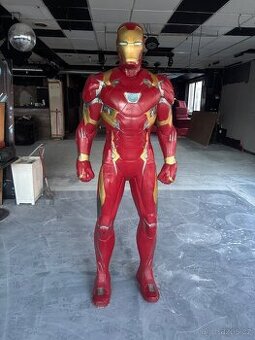 AVENGERS SOCHA V ŽIVOTNÍ VELIKOSTI IRON MAN 198 CM