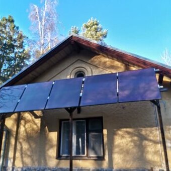 Ostrovní solární systém na chatu či chalupu.