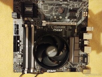 Prodám základní desku MSI B450 Bazooka a zdroj 520W - 1