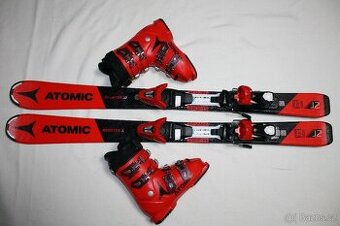 lyže Atomic J2 boty Atomic 110 cm
