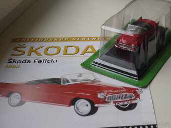 Škoda Felicia 1962 - DeAgostini 1:43 NEROZBALENÉ