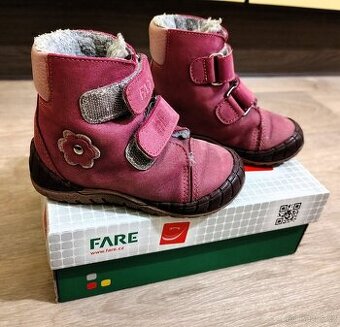 Dětské zimní boty, zn. FARE, vel. 22
