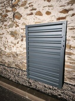 Branka hliníková lamely šikmé  1010x1400  výprodej