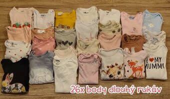 Velký balík oblečení pro holčičku 86