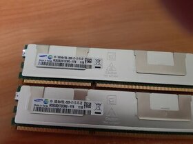 Prodám paměti Samsung M393B2K70CM0-YF8 16GB pro servery