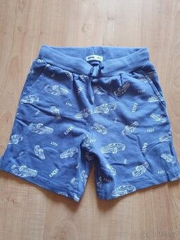 Nové teplákové tmavě modré kraťasy šortky sinsay v.128 s aut