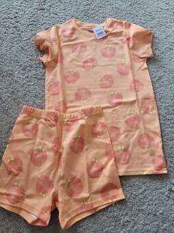 Dívčí krátké pyžamo 152