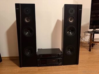 Sony audio sestava – zesilovač, tuner, repro