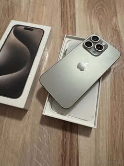iPhone 15 Pro 256gb Natural Titanium