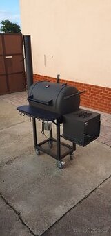 BBQ gril americký styl Lokomotiva (Smoker)