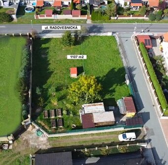 Stavební parcela 1107 m2, Kolín - Štítary