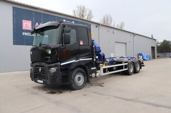 RENAULT C 480-Hákový nakladač na prep. kontajnerov