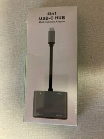 PremiumCord MST adaptér USB-C na 2x HDMI, USB3.0