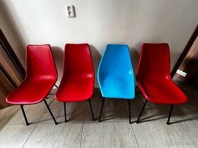 Staré laminátové židle Vertex - cena za všechny