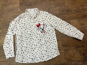 Dívčí košile 101 dalmatinů, vel. 116 cm - 1