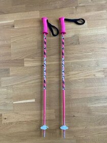 dětské lyžařské hůlky Atomic, 80 cm, růžové