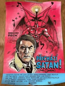 Filmový plakát Přichází satan