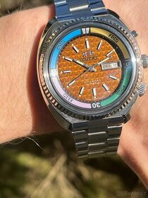 Orient hodinky / hnedy ciselnik