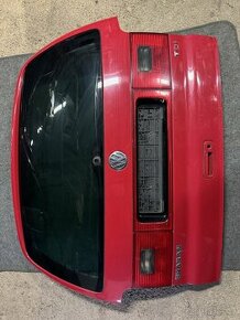 Páté dveře VW Sharan 2000-09 červené bez koroze