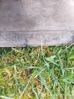 Pás minibagr (Yanmar, Kubota, atd..), 230x43x72