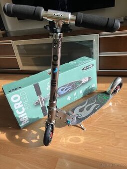 Micro - Speed+ Dolphingrey - Skládací koloběžka