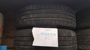Letní pneu 195/65R15 vzorek 5mm - 1