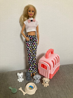 Barbie Mattel veterinář, chovatelka psů