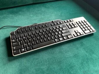 Dell klávesnice KB522 multimediální USB CZ černá/stříbrná