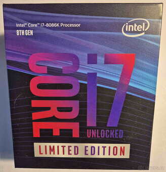 Intel Core i7-8086K Limited Edition + deska