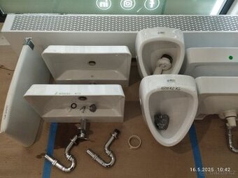 Pisoáry umyvadla wc