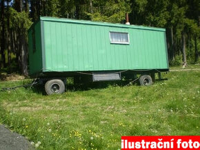 Maringotku, kontejner, nástavbu z kamionu atd.