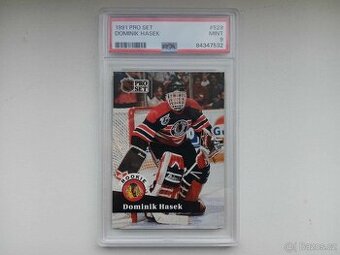 Hokejová karta Dominik Hašek Pro Set PSA 9 - 1