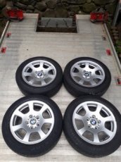 ALU KOLA BMW 3 / 5 + LETNÍ PNEU -- 16" - 1