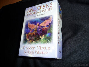 Andělské tarotové karty -Doreen Virtue Ph.D - karty +kniha