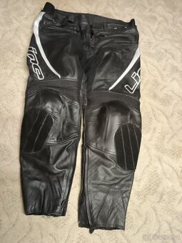 Kožené moto kalhoty