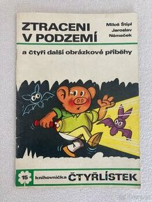 Čtyřlístek č. 15 Ztraceni v podzemí - krásný stav