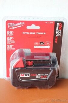 Milwaukee M18 baterie XC5.0