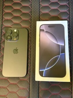 iPhone 16 Pro 256 GB Black Titanium ZÁRUKA