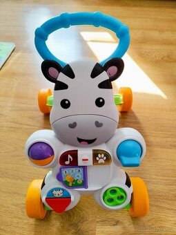 FISHER PRICE Chodítko zebra se zvuky.