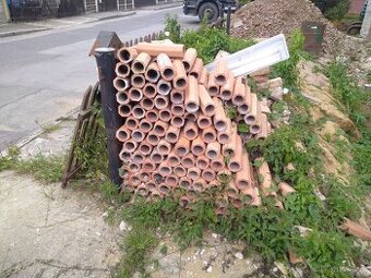 Drenážní keramické trubky