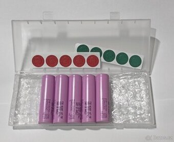 Blistr 5ks baterie Li-ion SAMSUNG INR18650-35E 8A/13A NOVÉ